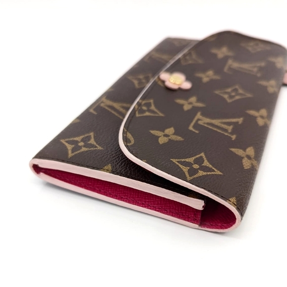 ✨️💎Authentic Louis Vuitton Emilie Flower monogram long wallet - Picture 3 of 14